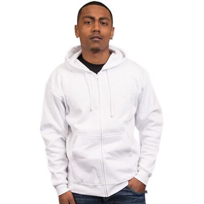Mens/Unisex High Quality Budget Zip Hood (Mid Weight) Thumbnail