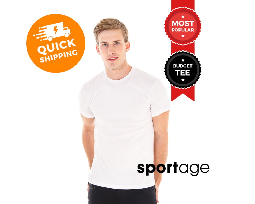 Mens/Unisex High Quality Budget Tee Thumbnail